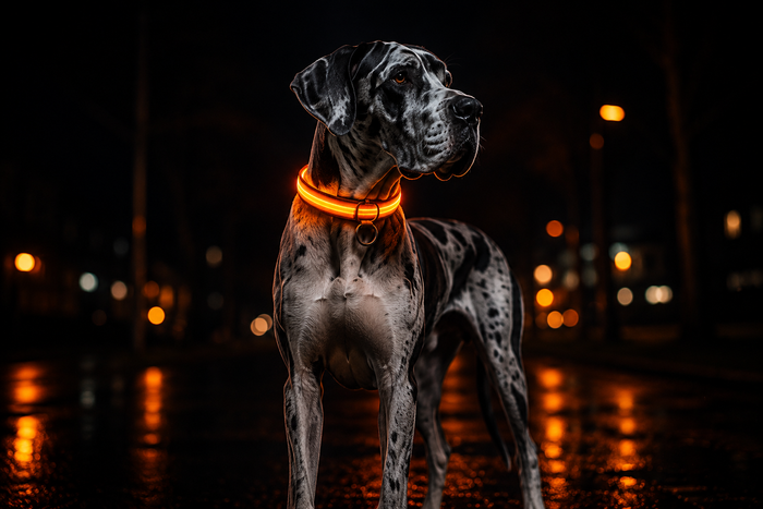 Collar LED KIVON — Paseos Nocturnos con Tranquilidad