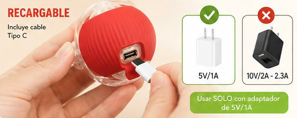 Bola Interactiva Inteligente KIVON para Gatos +
