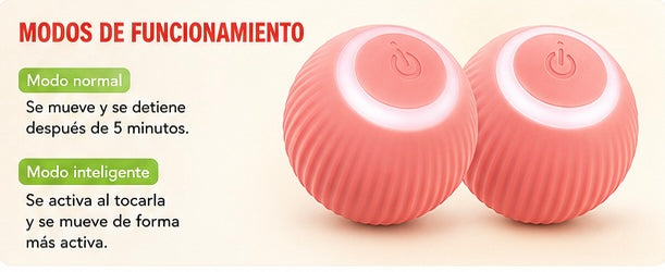 Bola Interactiva Inteligente KIVON para Gatos +