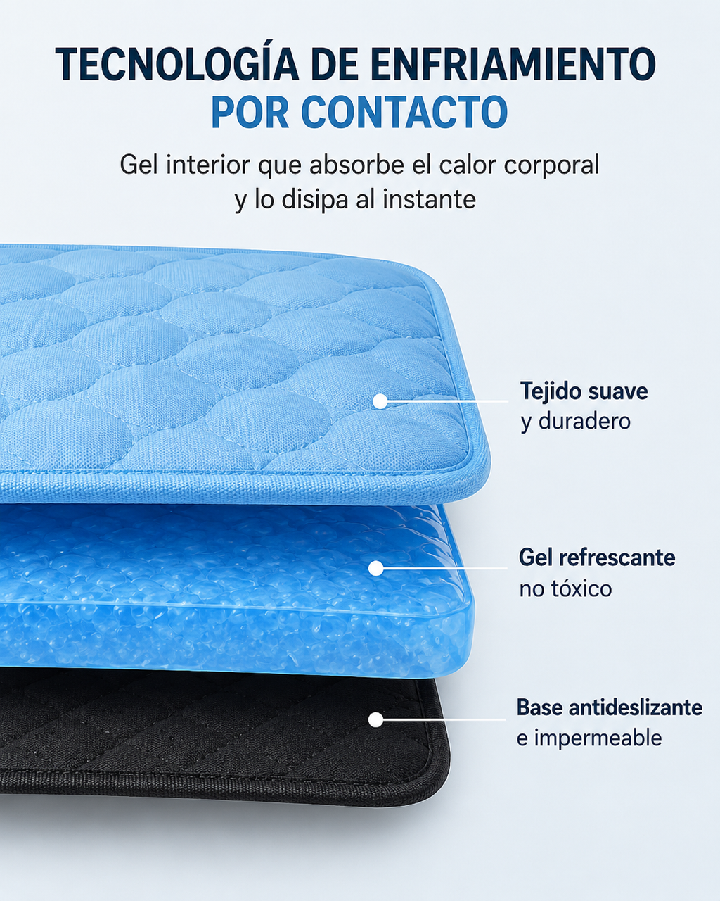 Alfombrilla Refrescante KIVON para Perros y Gatos